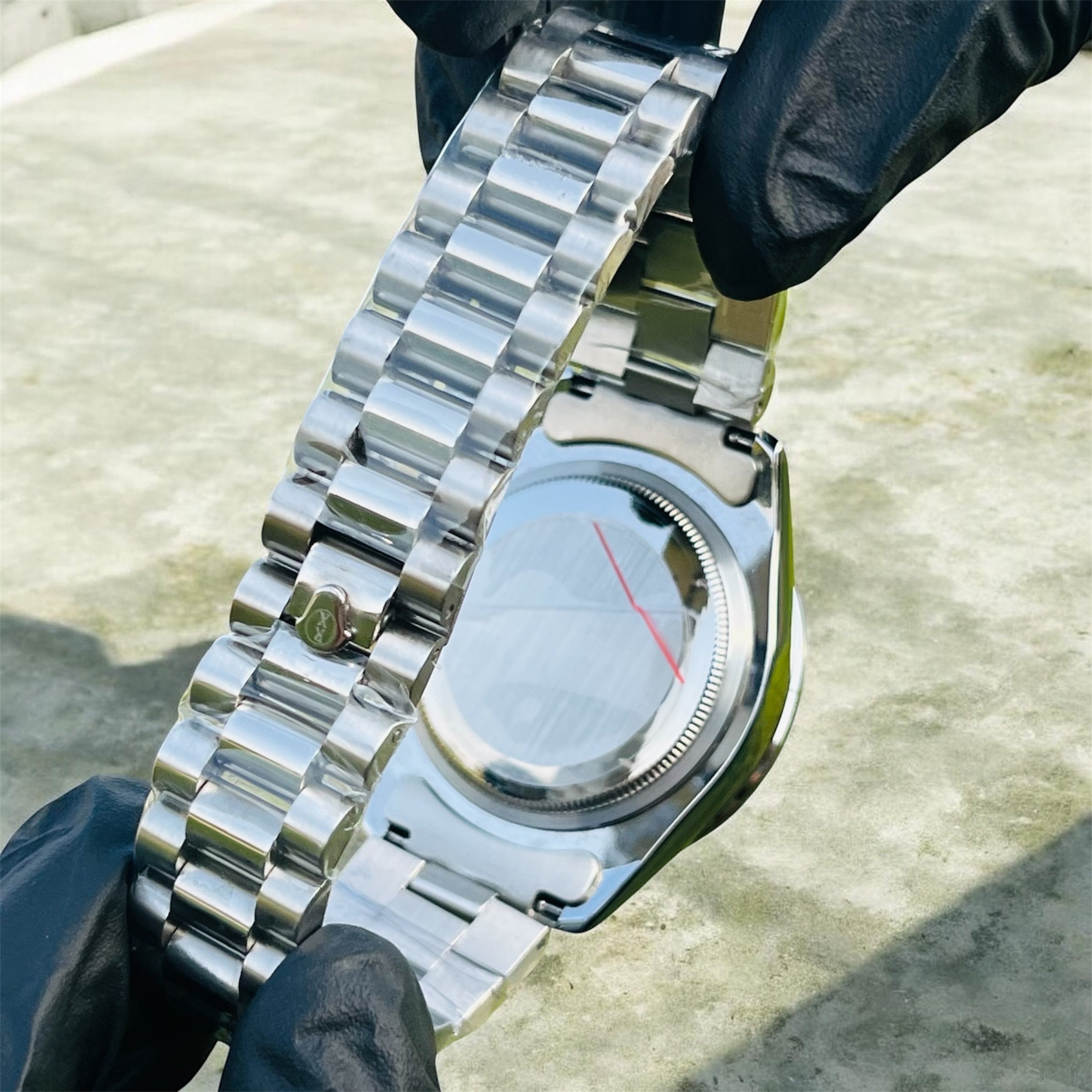 Rolex Date-Just Red Dial