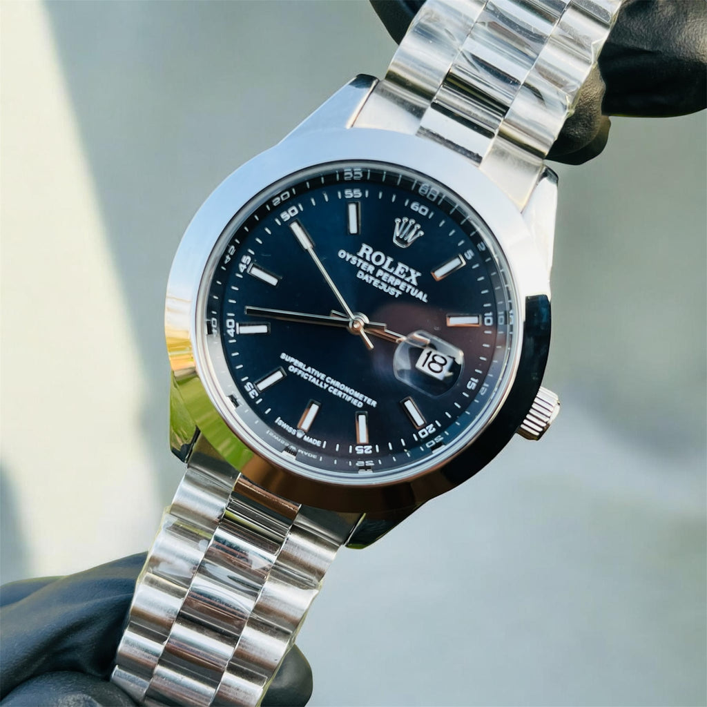 Rolex Date-Just Navy Blue