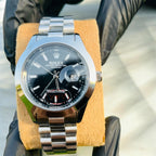 Rolex Date-Just Black Dial