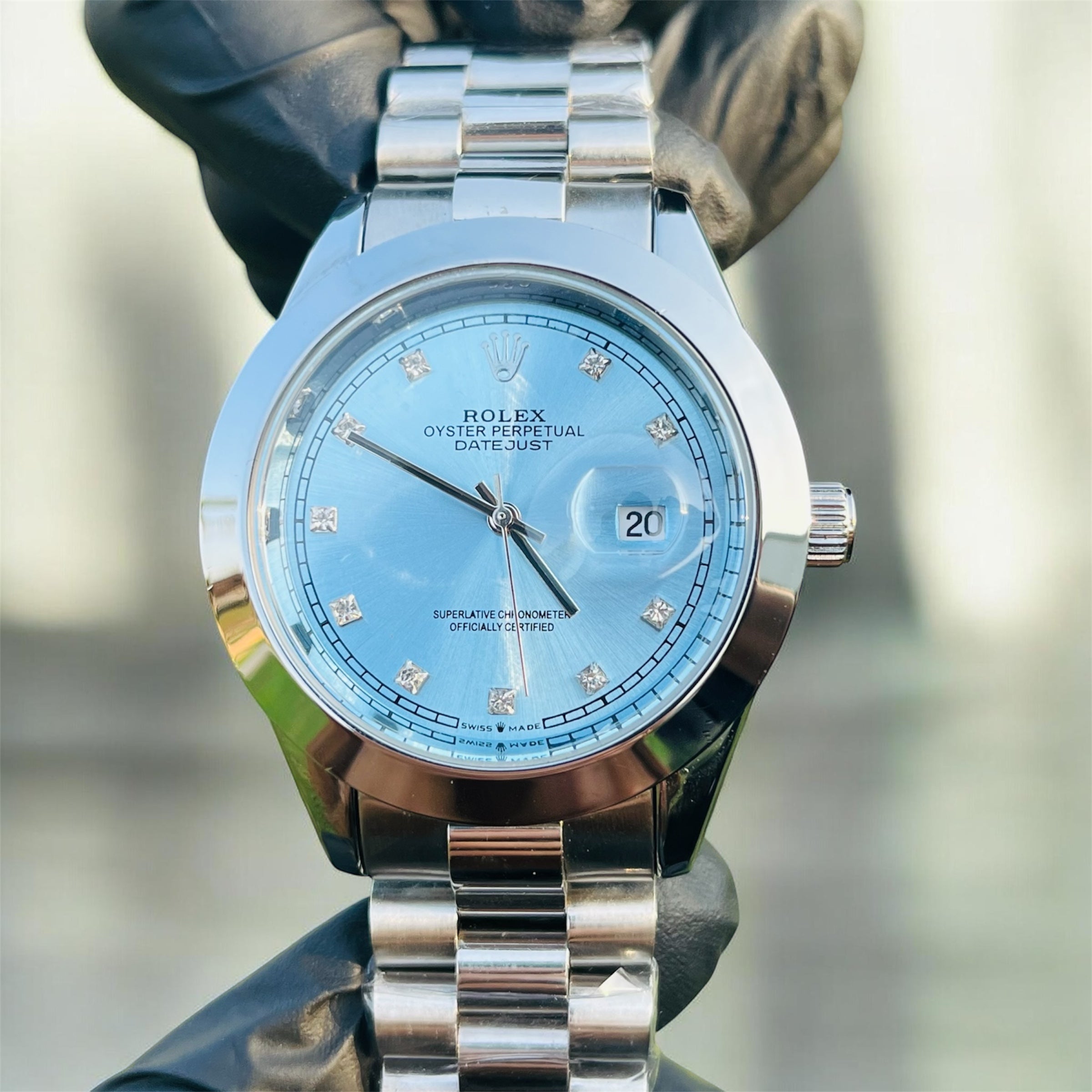 Rolex Date-Just Blue Dial