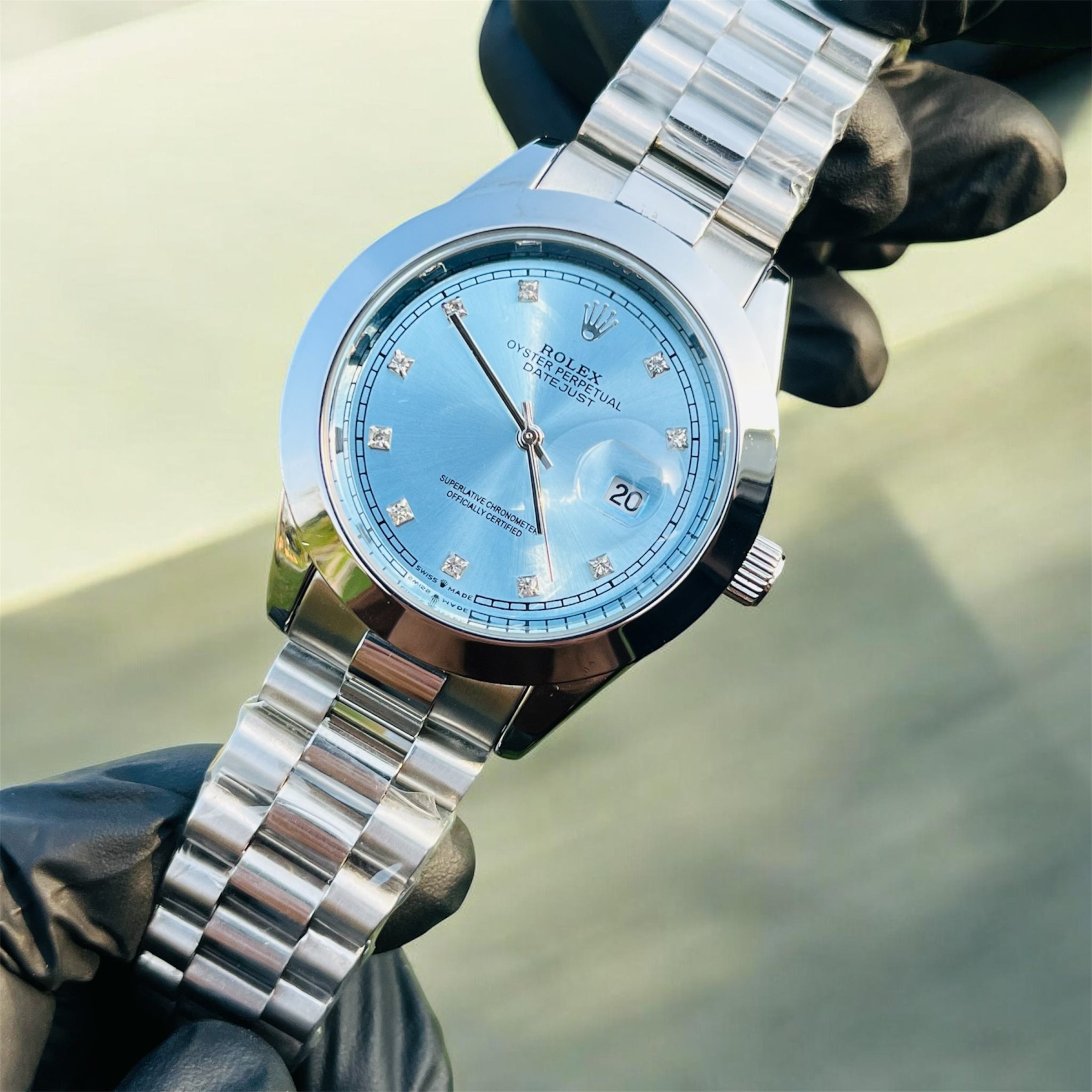 Rolex Date-Just Blue Dial